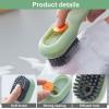 Multi Functional Shoe brush Specialized For Professional Shoe Washing With Soft Bristles That Do Not Harm Shoes This Is A Household Laundry Brush Tool (white) view 4
