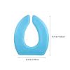 COOPHYA Seat Breathable Eva with Thickened Waterproof Toilet Cushion Pad and Wear-Resistant Self-Adhesive Design U-Shape Cover for Bathroom and Household view 2