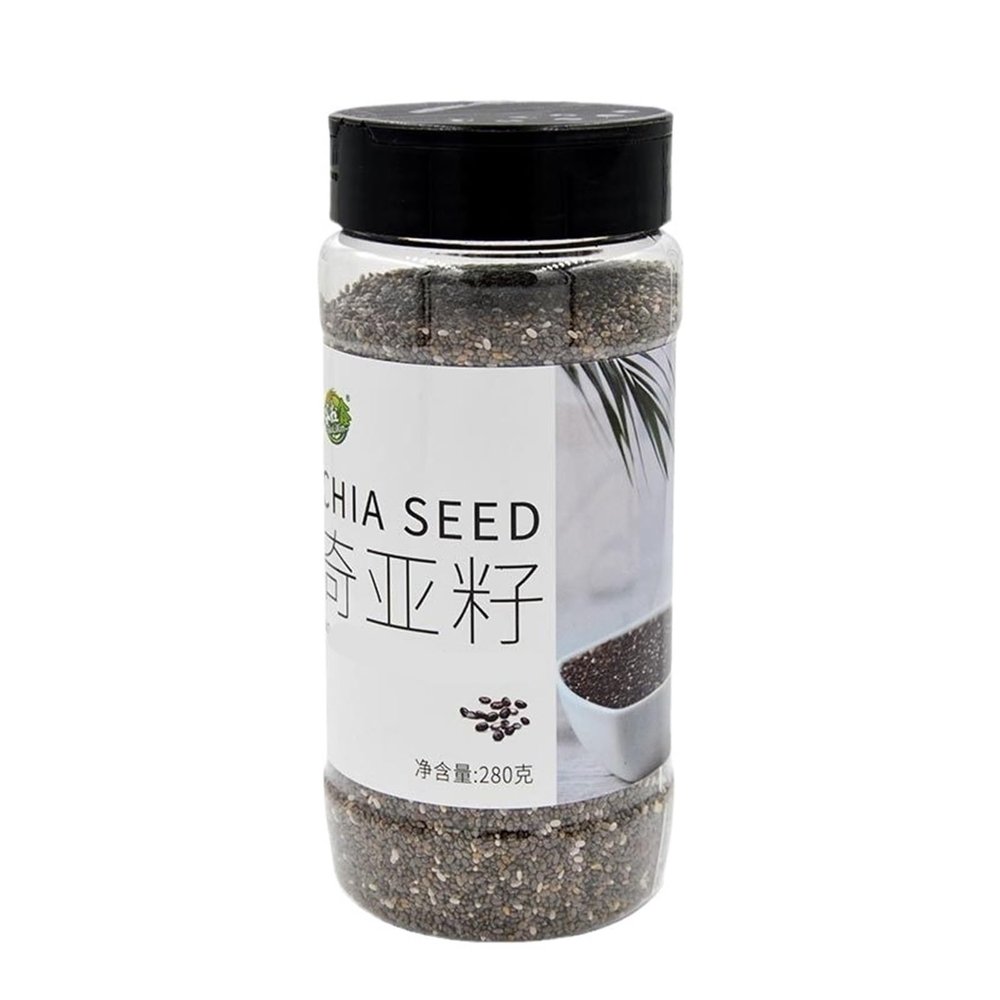 Ready-to-eat Chia Seeds, A Satisfying And Filling Snack, Perfect For Fitness Enthusiasts. 280g(2can)