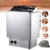 Electric Sauna Stove - Stainless Steel Heater with Timer and Temperature Control for Home, Hotel, and Spa Steam Room view 1