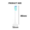 4Pcs/8Pcs/Electric Toothbrush Head Compatible for PhilipsCompatible for SonicareHX5/HX6/HX7/HX8/HX9 Series Models HX6100 Hx6610,Brush Heads(8HB80B) view 2