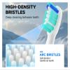 4Pcs/8Pcs/Electric Toothbrush Head Compatible for PhilipsCompatible for SonicareHX5/HX6/HX7/HX8/HX9 Series Models HX6100 Hx6610,Brush Heads(8HB80B) view 3