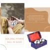 BETOOKY Metal Handball Massage Balls for Stress Relief and Physical Therapy Sessions, Portable Round Hand Exercise Balls Made of Premium Metal Material view 3