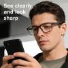 Kerecsen 3 Pack Mens Reading Glasses with Spring Hinge Rectangular Classic Computer Blue Light Glasses for Men (Black Tortoiseshell Gray, 1.75, Dioptres) view 2