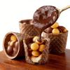 Chocolate Filled Bite Sized Crispy Mini Wafers Cone(150g)-Sweet Crunchy Snacks for Snacking, Sharing & Desserts-For Table Decoration & Stocking Fillers view 1