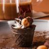 Chocolate Filled Bite Sized Crispy Mini Wafers Cone(150g)-Sweet Crunchy Snacks for Snacking, Sharing & Desserts-For Table Decoration & Stocking Fillers view 3