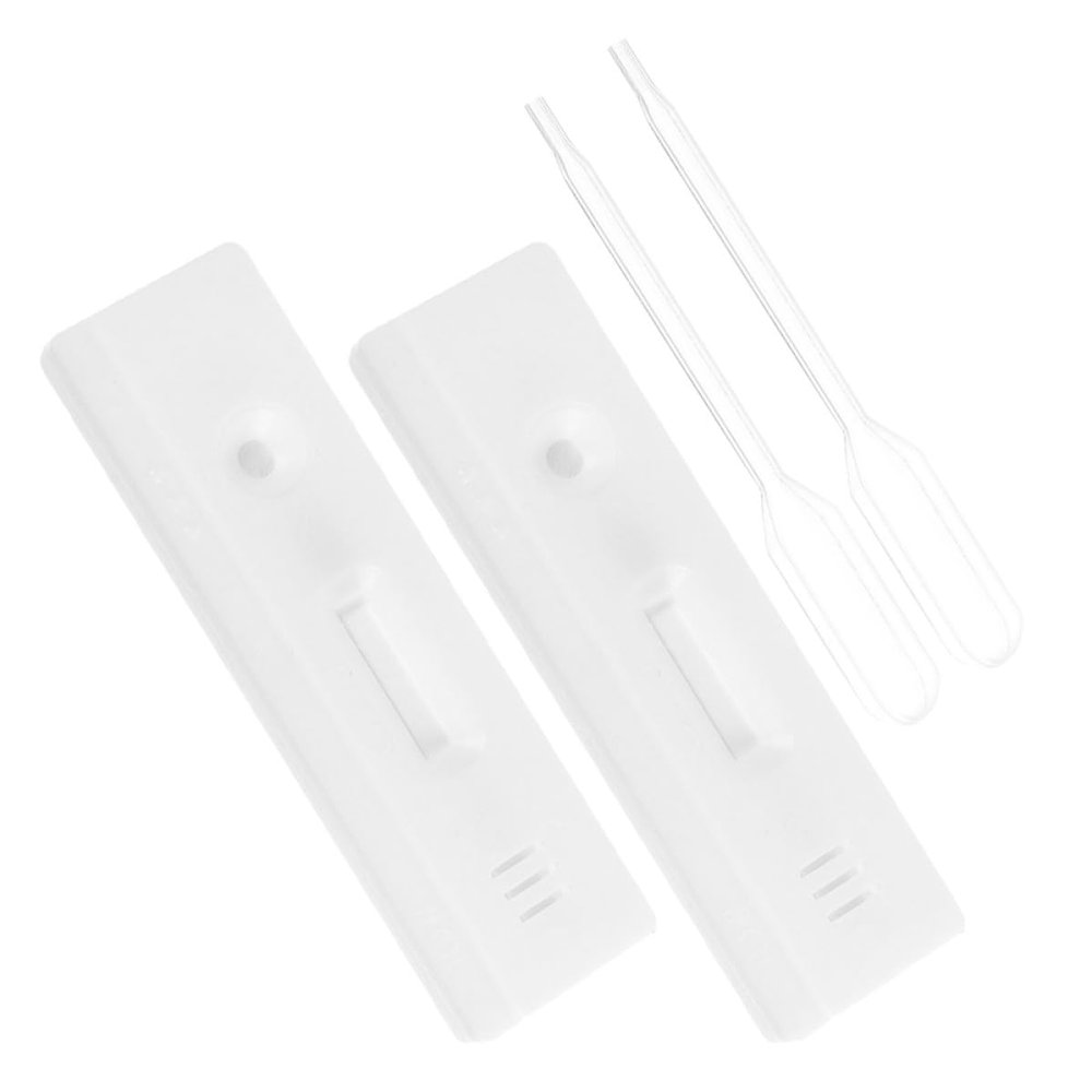 Abaodam 2pcs Livestock Pregnancy Tester Kit Plastic Abs Strips for Early Pregnancy Diagnosis, Quick Results Display, Versatile Application for Farm Animals and Livestock Management