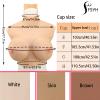 E/F/G/H Cup Silicone Breast Plate, Cotton Filled Realistic Breast Prosthesis for Mastectomy Bra Crossdressers Drag Queen Cosplay view 4