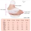 B-G Cup Breathable Silicone Breast Plate, High Elasticity & Elastic Cotton Filled Breast Enhancement Prosthesis view 3