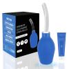 224ml Anal Douche Enema Kit - Enema Bulb Douches for Men, Enemas at Home kit Shower Douche for Daily Care & Travel-Blue view 1