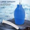 224ml Anal Douche Enema Kit - Enema Bulb Douches for Men, Enemas at Home kit Shower Douche for Daily Care & Travel-Blue view 4