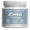 Zinc 15mg Tablets | Contributes to Normal Fertility, Hair, and Immune System Function | Potent One-a-Day Formula | 180 Tablets = 6 Months' Supply | Manufactured in The UK to GMP Standards view 1