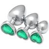 3pcs Stainless Steel Hip Trainer, Small+Medium+Large, Endurance Fitness Tool - D-1 (Green) view 1