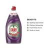 Fairy Platinum Quick Wash Dishwashing Liquid, Wild Berry Scent, Liquid Formula, 820ml, Pack of 6 view 4