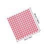 DOITOOL 50 Sheets Pink Checkered Greaseproof Food Wrapping Paper for Sandwiches and Cakes, Compact Food Grade Paper Sheets for Parties and Family Kitchens view 2