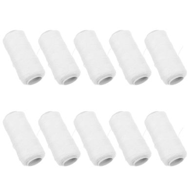 ABOOFAN Threading Epilator Hair Removal Thread 10 Rolls Sturdy Cotton for Women Efficient Facial and Eyebrow Hair Removal at Home