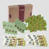 50 count | Mini Pistachio Kataifi Chocolate & Candy - 15 mini Dubai bar 27 g and 16 Dubai candy 13 g - 19 Dubai pistachio ball - amazing Gift Box view 1