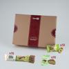 50 count | Mini Pistachio Kataifi Chocolate & Candy - 15 mini Dubai bar 27 g and 16 Dubai candy 13 g - 19 Dubai pistachio ball - amazing Gift Box view 2
