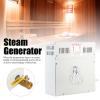 Blaihild 6KW Sauna Heater LED Display Auto Drain 1.2 BAR Relief 20% Larger Water Stainless Steel Overheat Protection 95 131F Temperature Control for Home Apartments RV Steam Rooms view 4