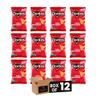 Doritos Tortilla Chips Snack Sharng Bags Bold Crunch, Iconic Taste | Crispy Flavoured Chips Variety of Flavor | Party, Movie Night Crisps (Chilli Heatwave 140g - Pack 12) view 2