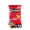 Doritos Tortilla Chips Snack Sharng Bags Bold Crunch, Iconic Taste | Crispy Flavoured Chips Variety of Flavor | Party, Movie Night Crisps (Chilli Heatwave 140g - Pack 12) view 4