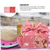 ifundom Japanese Style Washable Bento Cloth 2Pcs with Floral Rabbit Motif, Decorative Fabric for Lunch Box Wrapping and Dining Table view 3