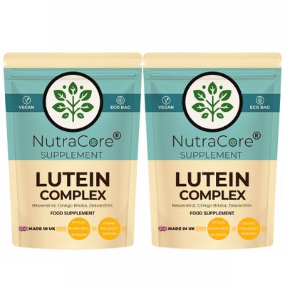 Lutein Complex 700mg with Zeaxanthin & Resveratrol 180 Capsules