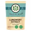 Lungwort Extract Capsules 5500mg (10:1) 20% Mucilage & 1% Saponins Herbal Lung & Respiratory Support Supplement Vegan, Non-GMO, No Fillers Made in UK NutraCore (90 Caps) view 1