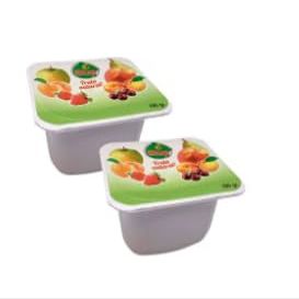 Apple and Peach Fruit Compote Cups 100g x 96 Units