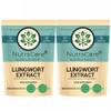 Lungwort Extract Capsules 5500mg (10:1) 20% Mucilage & 1% Saponins Herbal Lung & Respiratory Support Supplement Vegan, Non-GMO, No Fillers Made in UK NutraCore (180 Caps) view 1