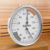 Bwuikim Commercial Grade Sauna Hygrometer Thermometers Alloy Construction Thermal Glass Face Humidity Detection for Room Alloy Hygrometer view 4