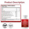 14-in-1 Liposomal Berberine Capsules -1800mg, Ultra High Absorption Supplement Supports Immune Function, Gut Health and Metabolic and Cardiovascular Health (60 Capsules) view 2