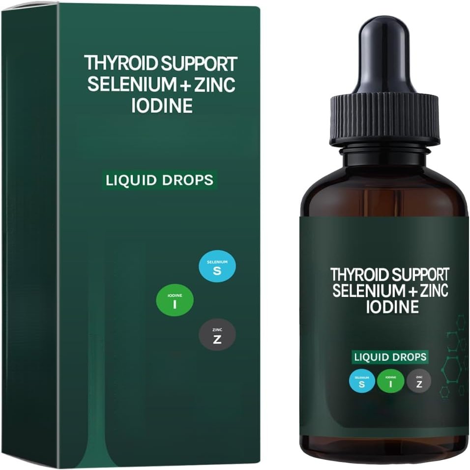 Thyroid Support Drops, Daily Body Balance & Energy Care Liquid
