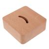 GAROZATION Wooden Shoe Horn Holder Stand 3.54X3.54X1.38In with Organizer Base for Home Entryway and Dressing Area view 1