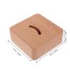 GAROZATION Wooden Shoe Horn Holder Stand 3.54X3.54X1.38In with Organizer Base for Home Entryway and Dressing Area view 2