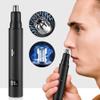 Akfldms Three-in-One Multi-Function Trimmer Nose and Ear Hair Trimmer Men Rechargeable Eyebrow Face Shaver view 3