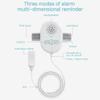 Akfldms for Children Pee Alarm with Bedwetting Sensor-Loud Sound & Vibration for Potty Training Bedwetting Monitor view 3