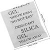 Food Safe Silica Gel Packets 100pcs 2g Moisture Absorbing Bags for Cabinet, Pet Food, Electronics view 2