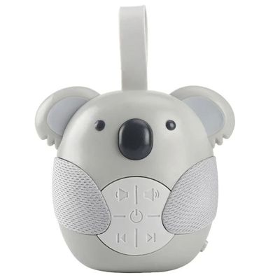 Akfldms Sleep Sound Machine for Toddlers Portable White Noise Machine Baby Soother with 5 Light Music Timed Shutdown