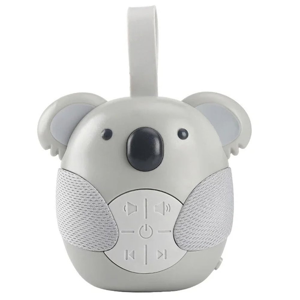 Akfldms Sleep Sound Machine for Toddlers Portable White Noise Machine Baby Soother with 5 Light Music Timed Shutdown