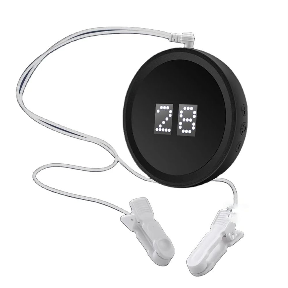 Akfldms Relieve Anxiety Depression Migraine Head Pain Insomnia Electrotherapy Device Fast Sleep Aid Ear Clip Type