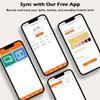 Akfldms Advanced Ketone Breath Analyzer for Ketogenic Diet Ketosis Tester, Free Sync App 3 Seconds Fast Reading and Sync view 2