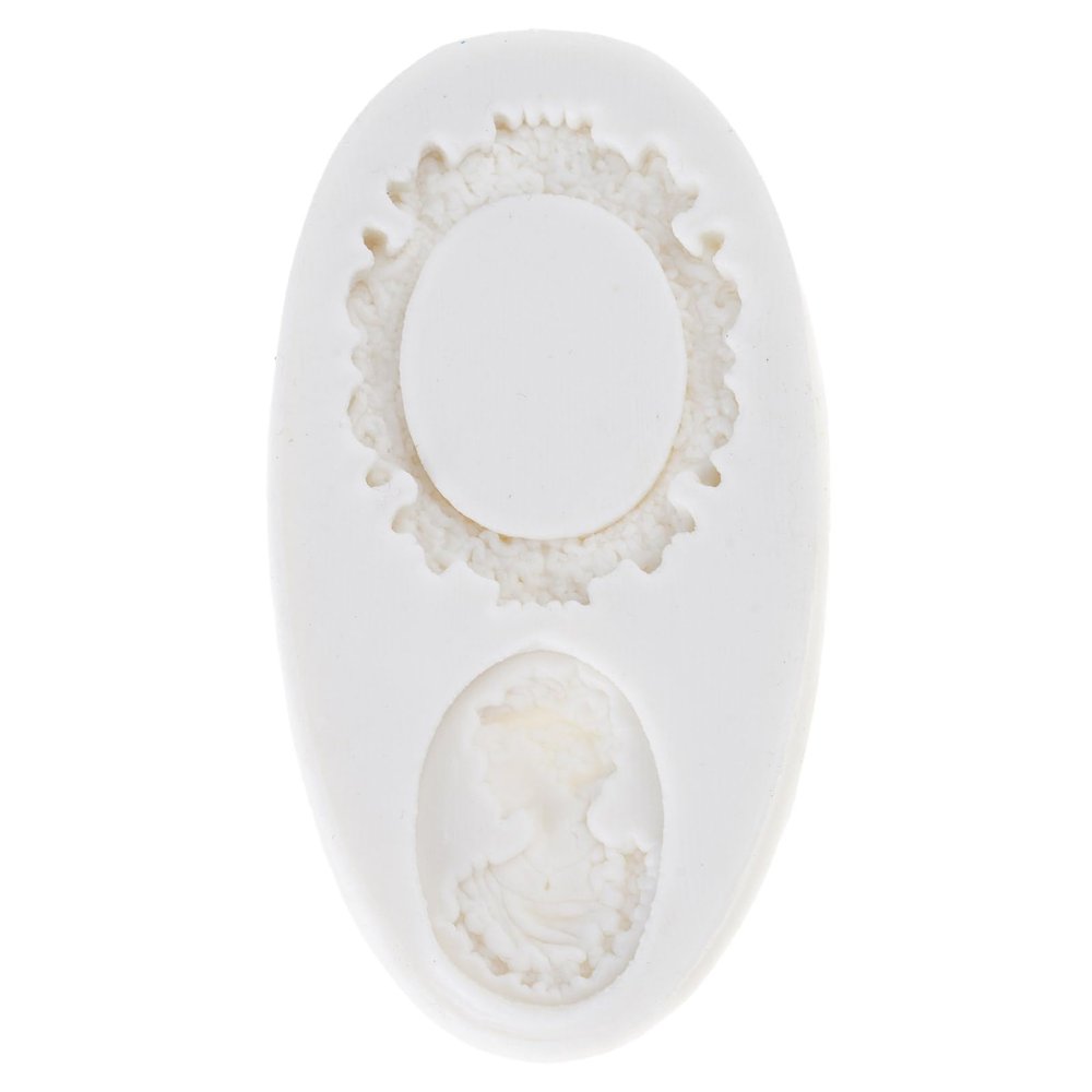 XuQiZZpp Photo Frame Silicone Mould Chocolate for Cupcake Decorations Resin Christmas Fondant Mold