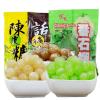 3 flavors of fruit hard candy, Sweet and sour plum candy, orange candy, Chinese classic guava candy, Fruit snacks, Preserved fruits, Mixed fruit flavor candy gift pack, sweets (3 Flavor Mix,100g) view 2