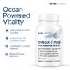 Nutraconcepts Omega-3 Plus - Pure Antarctic Krill Oil - 500mg - 60 Easy Swallow Capsules - Phospholipid Omega-3s with Natural Astaxanthin - EPA 140mg & DHA 65mg - Supports Heart, Brain & Skin Health view 3