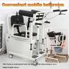 Hydraulic Patient Transfer Chair for Elderly, 180 Split Seat Lift N Cart, Medical Mobility Aid, Safe Lifting Solution for Seniors, Easy Transfer Chair view 4