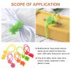 BUTIFULSIC Stretchy Silicone Bands Silicone Flexible Elastic Bands 5pcs with Assorted Colours for Bento Box and Food Pouch Wrapping for Restaurant and Dorm Use view 3