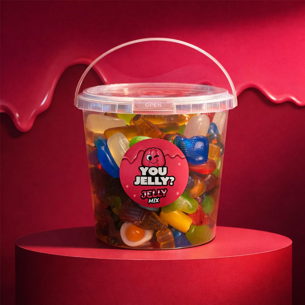 500g Jelly Mix Bucket | You Jelly?