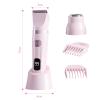 2 in 1 Intimate Line Trimmer and Body Shaver with Metal Components and 60 Min Usage Duration Easy Clean Hair Remover view 4