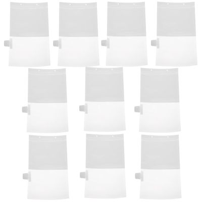 WATIIFUFU 10pcs Hanging Moisture Absorber Bags for Dormitory and Closets, Lightweight Plastic Dehumidifiers Packs to Stop Damp and Reduce Humidity, Easy to Store Moisture Absorber Bags